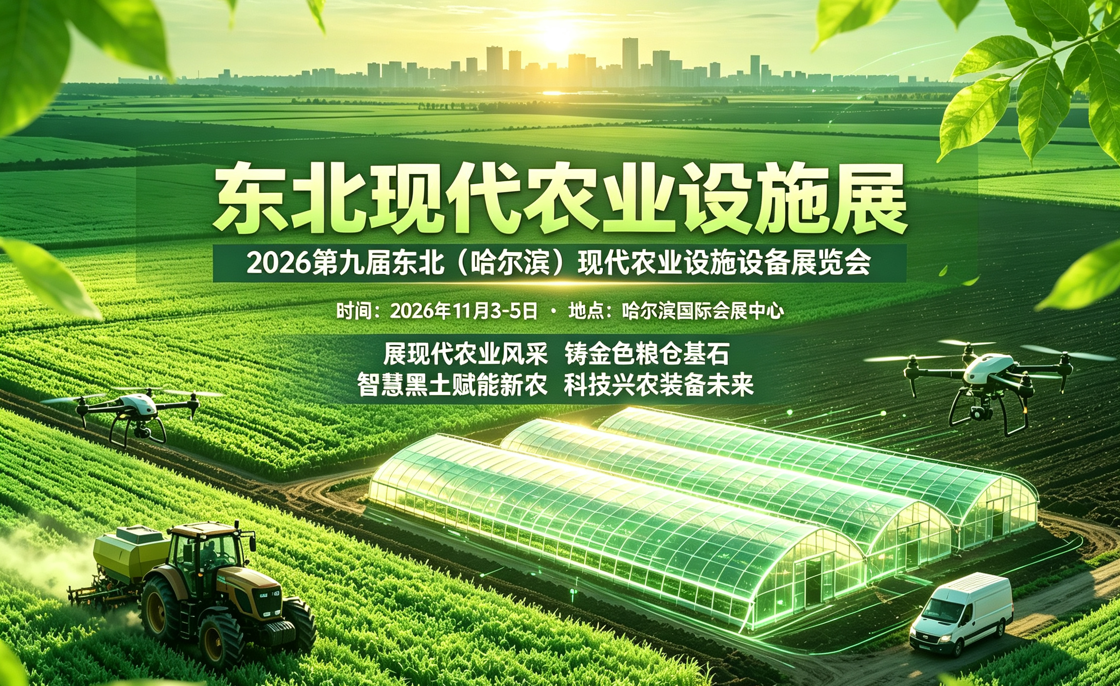 2026第九届东北（哈尔滨）现代农业设施设备展览会