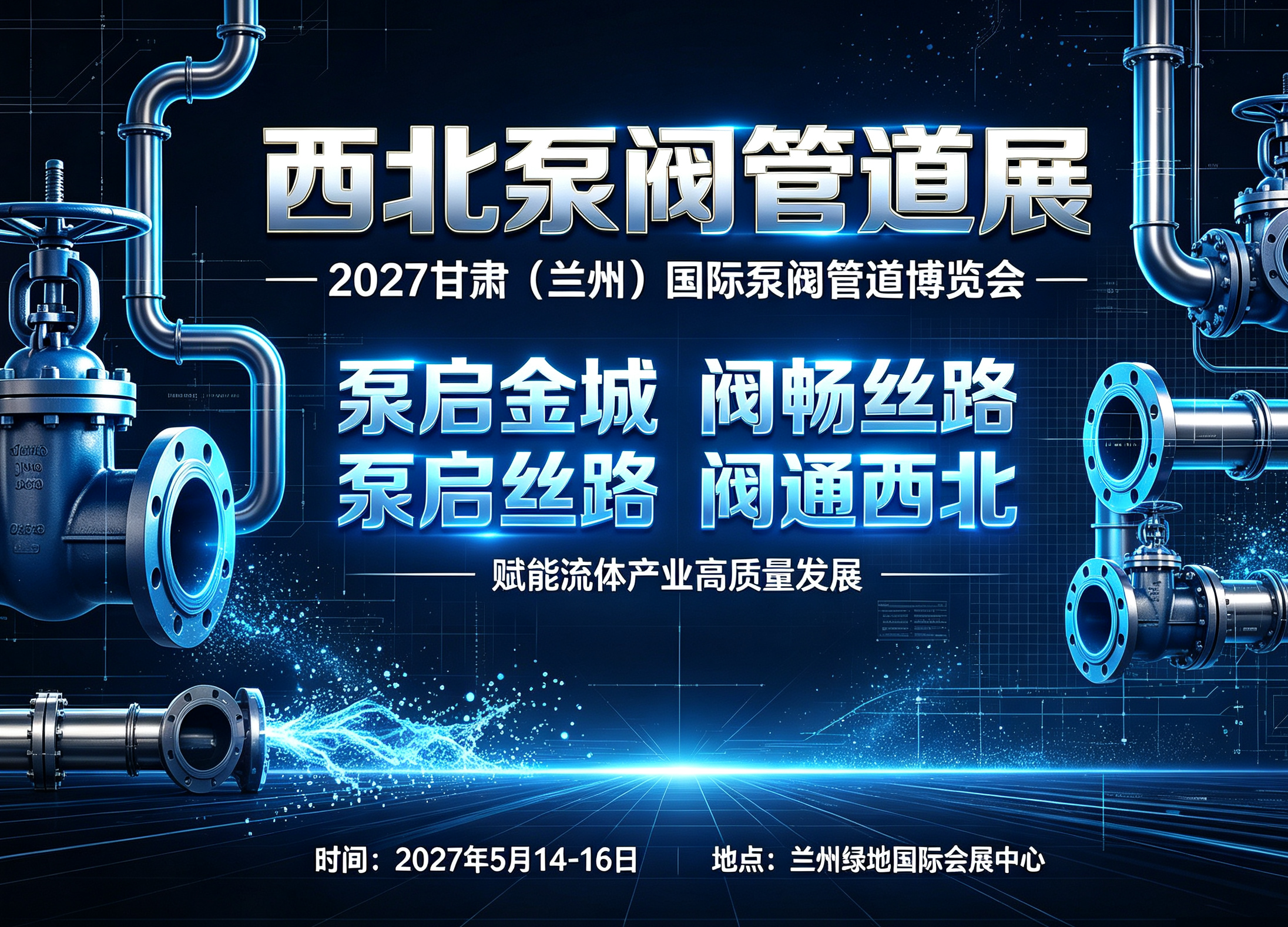 2027甘肃（兰州）国际泵阀管道博览会